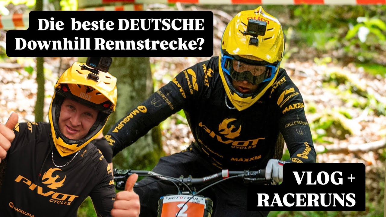 Die beste DEUTSCHE Downhill Rennstrecke!? VLOG + RACERUNS