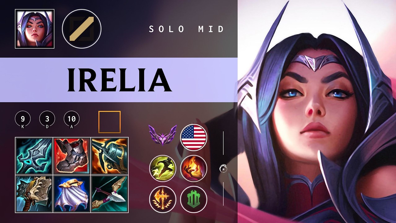 Irelia Mid vs Naafiri - NA Master Patch 26.02