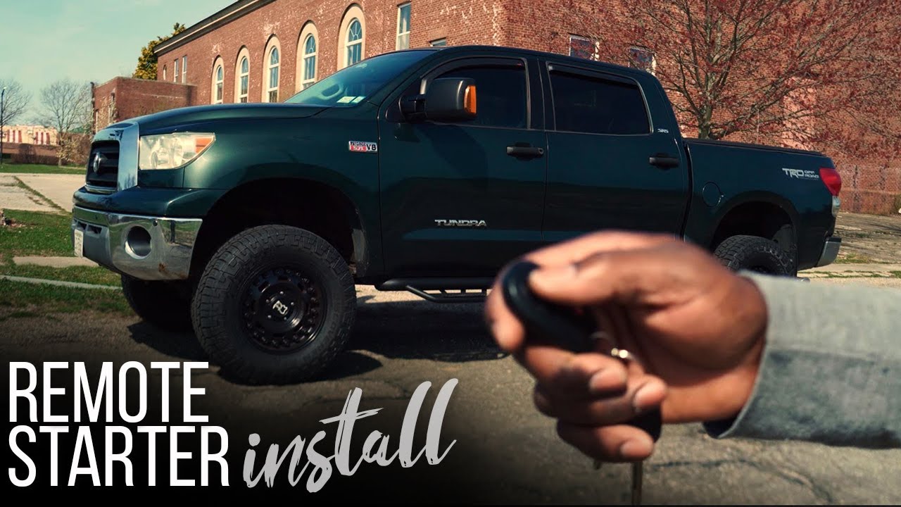 2007-2010 Toyota Tundra Start-X Remote Starter Kit Install