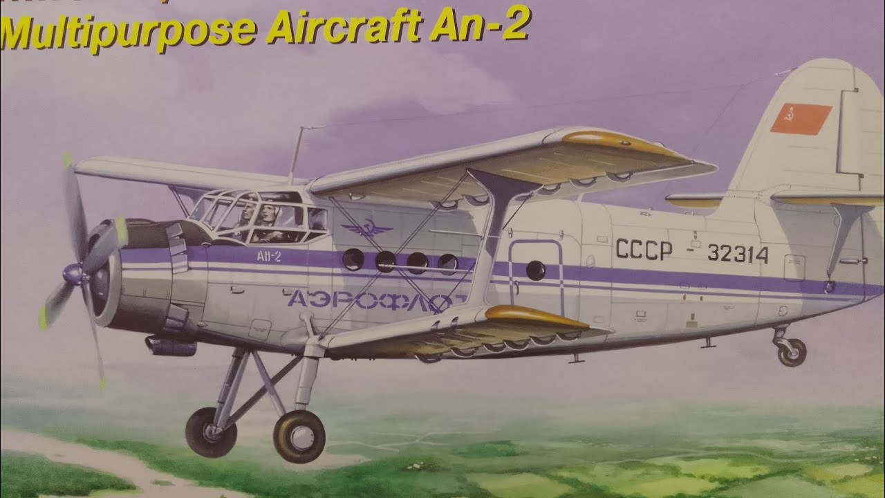 обзор сборной модели от восточного экспресса.Ан 2 в 1:144 масштабе.