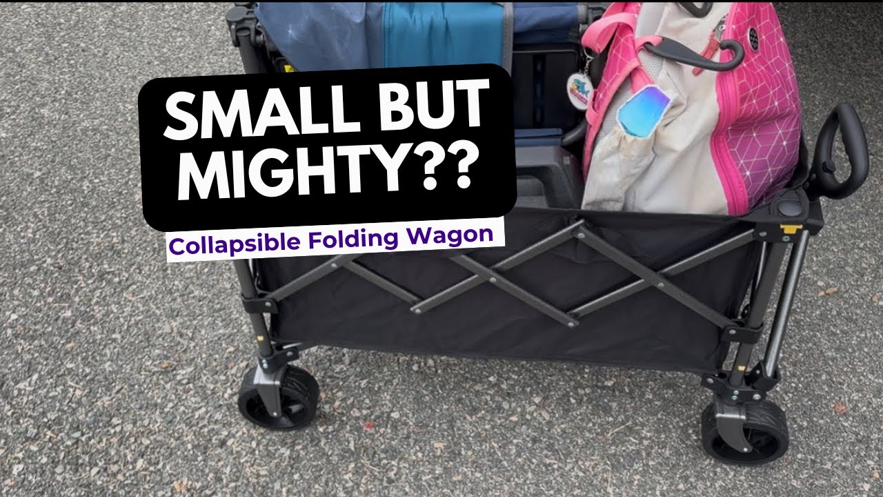 This Folding Wagon HAULS Everything 😳🛒 | 150L Heavy-Duty Wagon Review