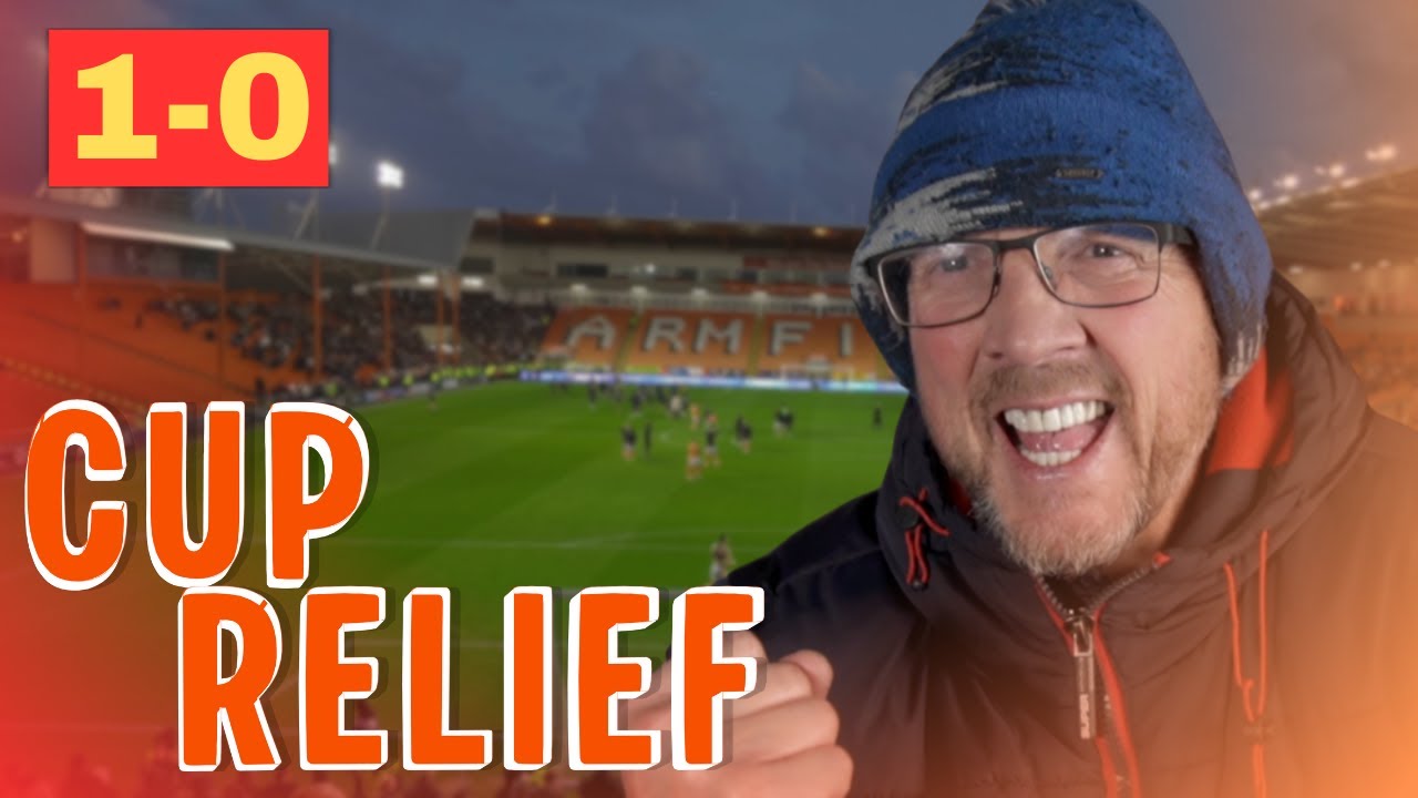 Blackpool 1-0 Scunthorpe United - FA Cup Round 1 - Match Vlog