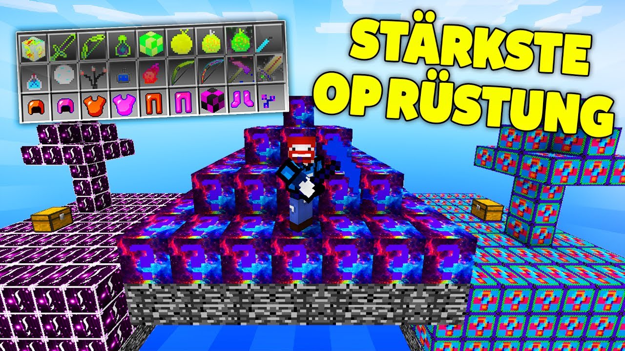 KRASSE GAMEMODE 1 RÜSTUNG | LUCKY BLOCKS KING