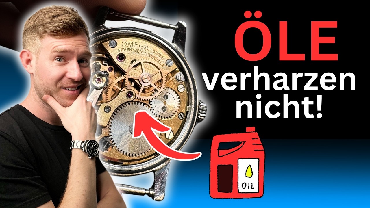 Uhrmacher erkl&auml;rt - Uhrenservice weil &Ouml;le verharzen? | Gezeitenpanther