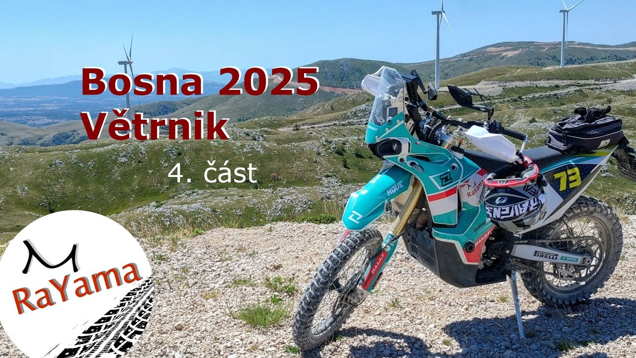 15/2025 Bosna 2025, 4. část, Větrnik | Kove 450 Rally