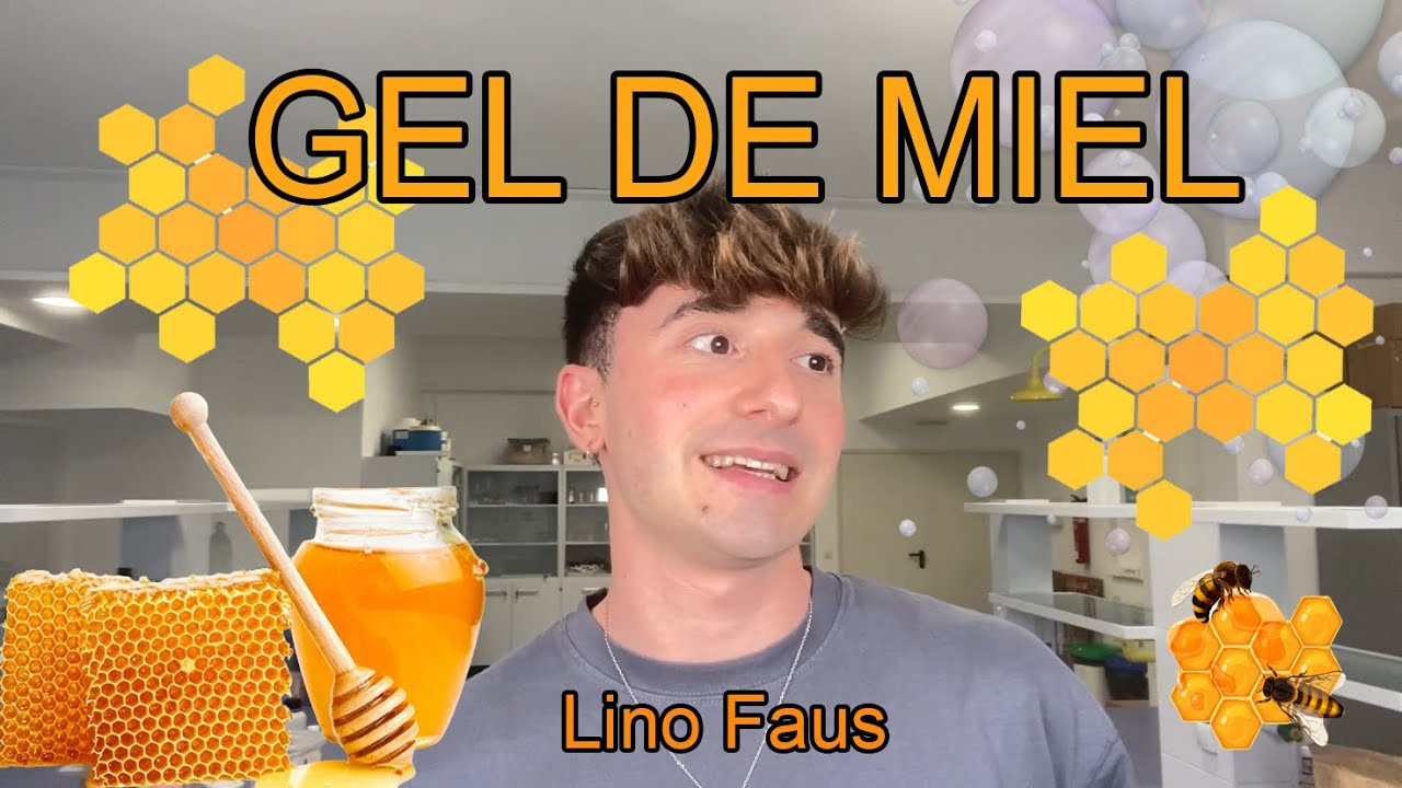 GEL LIMPIADOR 50% MIEL | Receta Lino Faus