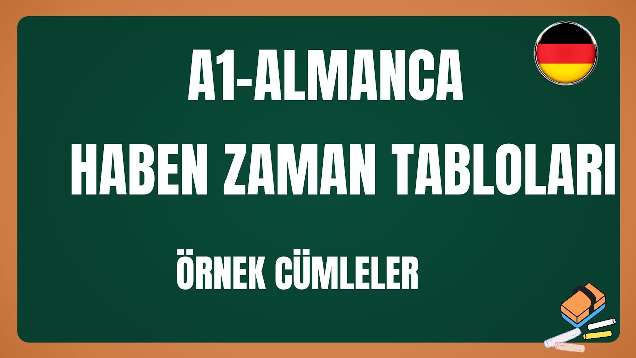 🇩🇪Ders : 43|ALMANCA HABEN