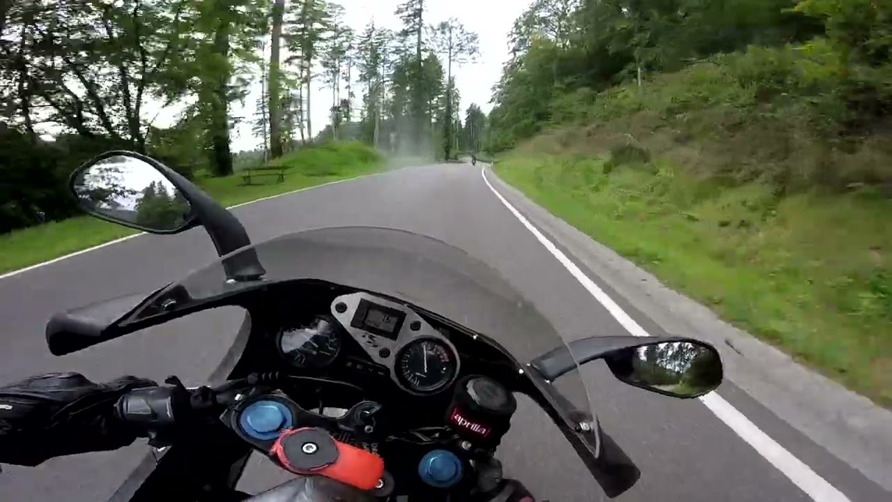 The Ardenne mountains on a 2stroke. Aprilia RS 125