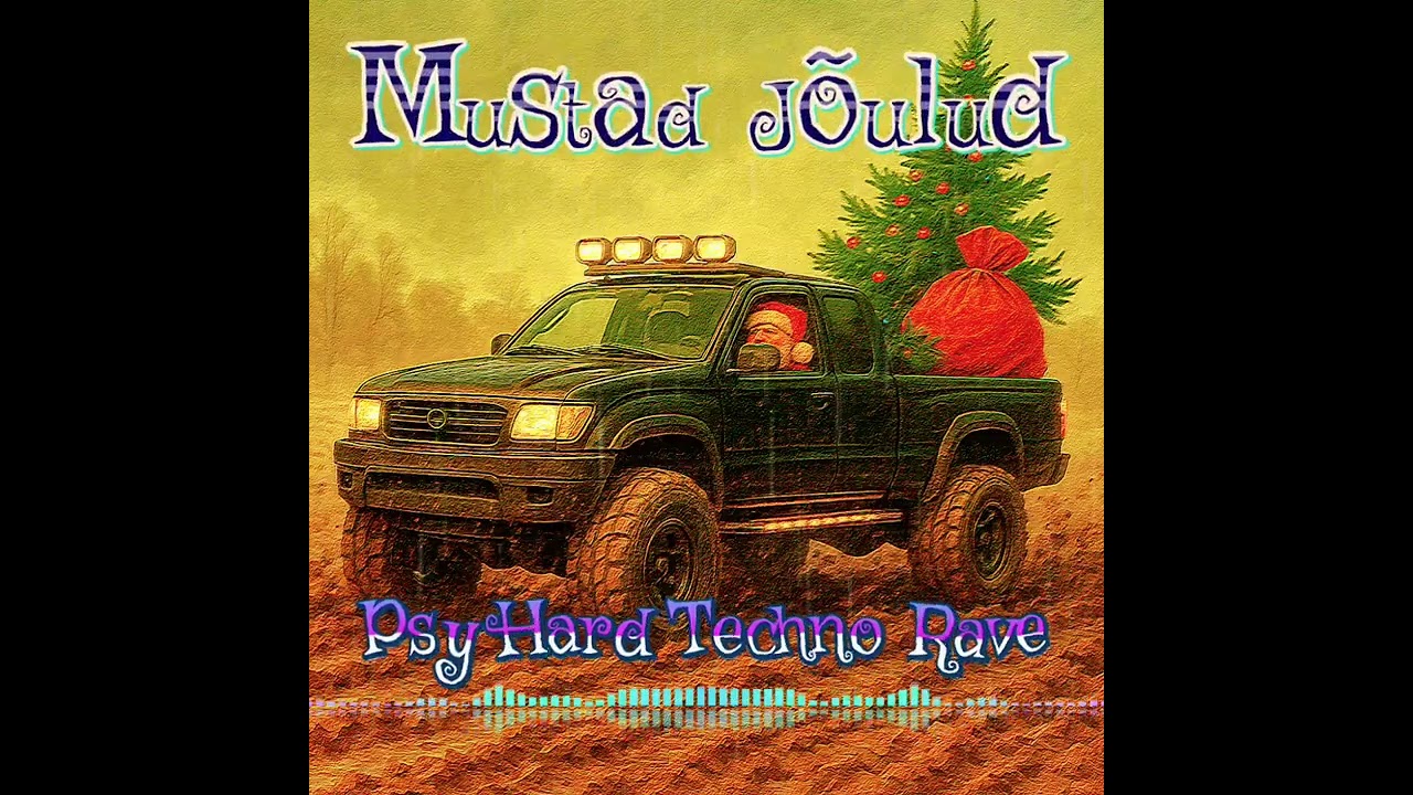 Jõulud On Mustad Psy  Hard Techno Rave