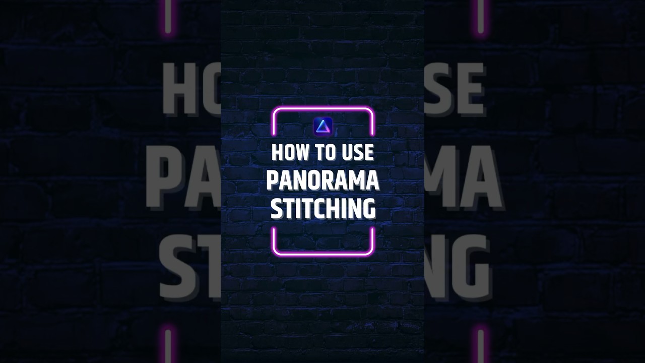 Luminar NEO: How to Use Panorama Stitching