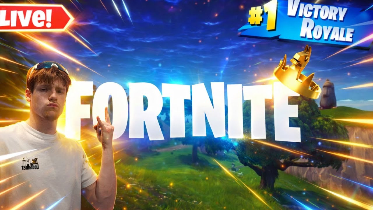 Live fortnite avec vous! venez en masses ;)