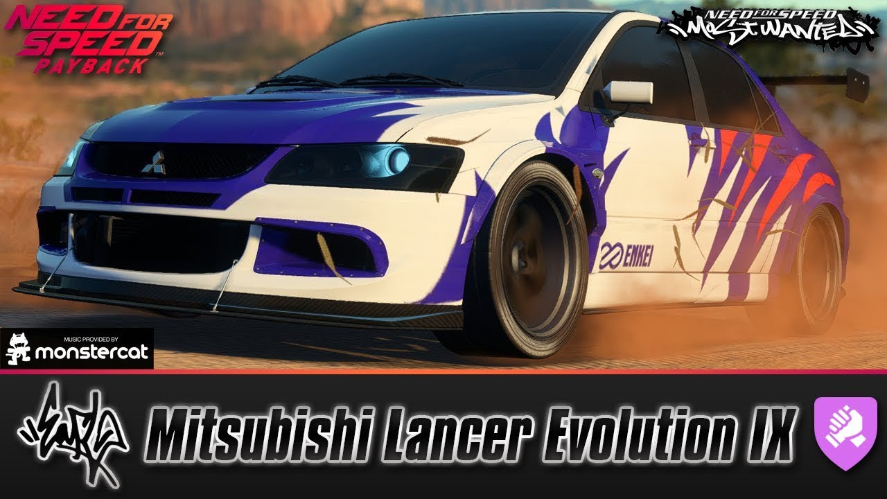 Need For Speed Payback: Earl's Mitsubishi Lancer Evolution IX Offroad Build | LV399 | Eugene Rally
