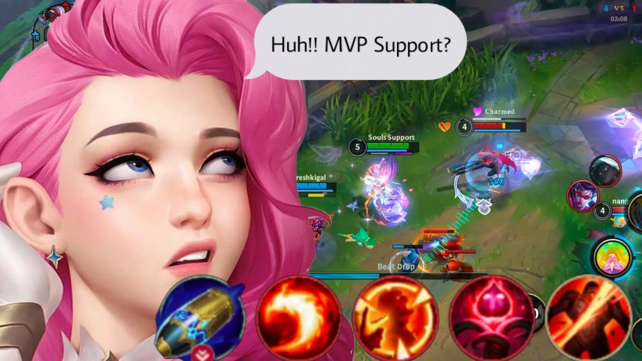 When Support Get MVP xD / Seraphine Gameplay S13
