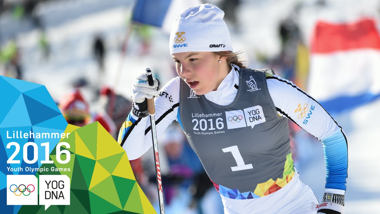 Cross-Country Sprint - Johanna Hagstroem (SWE) wins gold | Lillehammer 2016 Youth Olympic Games
