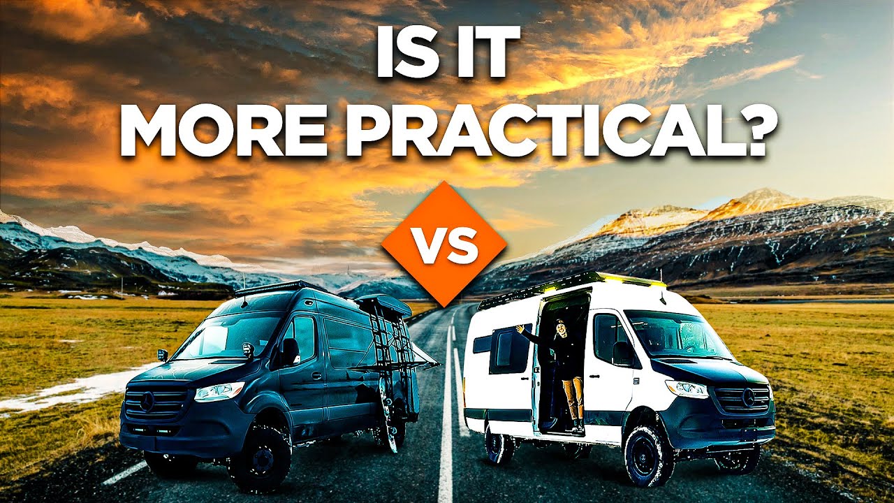Which Is The Most Practical Camper Van? Outside Van Paramount vs Tourig Bruce Banner 2.0