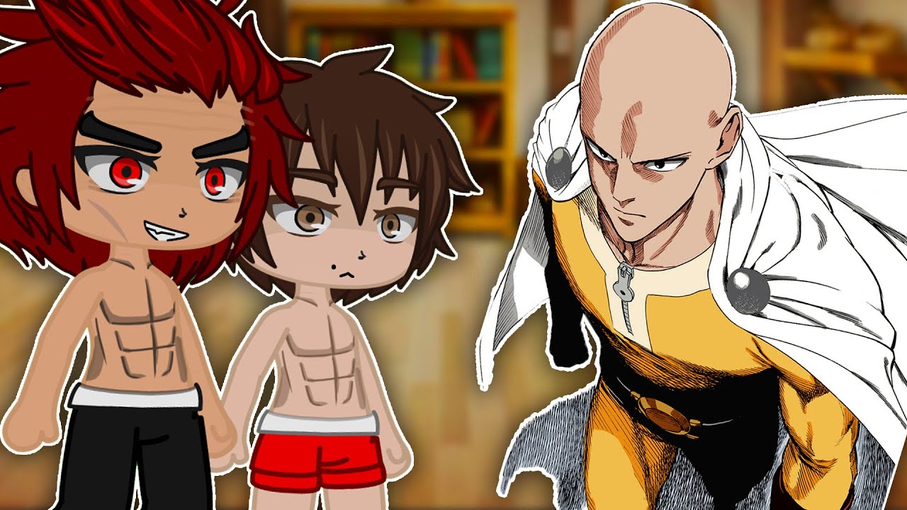 Baki Characters React To Saitama | OPM | Gacha react