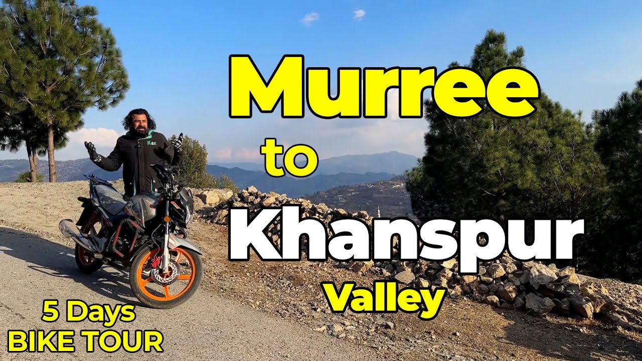 Bike Tour|Solo|Murree to Khanspur|Galayat|WaterFalls|London View Point|Land of Peace|Sarmad Sultan