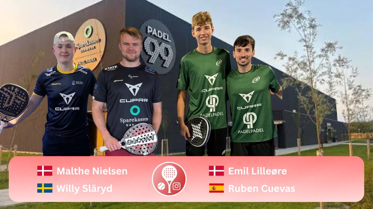 No Breaks | Elitedivision Semi-Finale | Skagen vs PadelPadel | Malthe / Sl&auml;ryd vs Lille&oslash;re / Cuevas