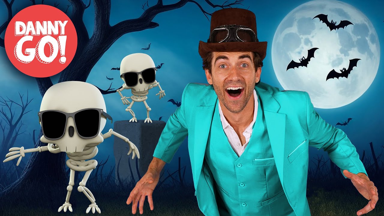 ¡El Batido Del Esqueleto!💀🎩 /// Baile De Halloween | Danny Go! Canciones para Niños