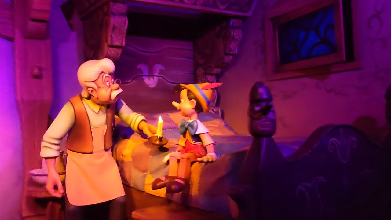 Pinocchio's Daring Journey - On Ride 2023 - Disneyland Paris