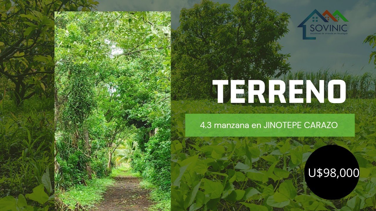 Finca en Nicaragua JINOTEPE CARAZO
