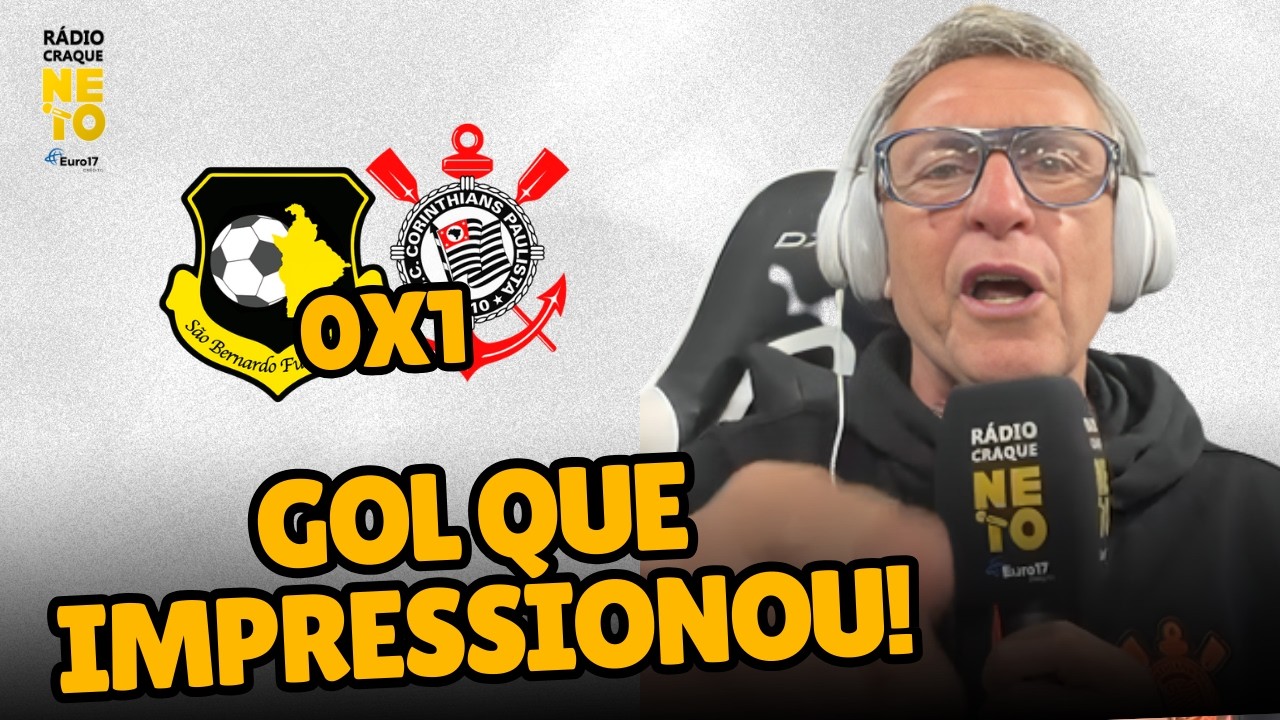 O GOL QUE DEIXOU O CRAQUE IMPRESSIONADO! CORINTHIANS VENCE E SE CLASSIFICA PARA AS QUARTAS