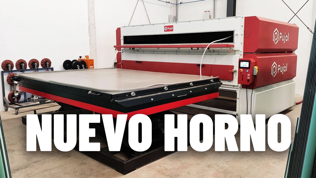 Nuevo horno para cristales laminados, decorativos y templados - Tenerife