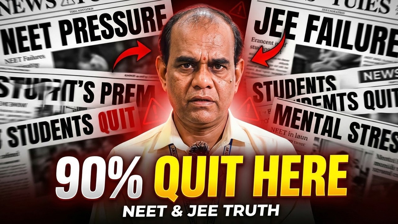 Why 90% Students Quit NEET & JEE Preparation Halfway | Hard Truth Nobody Tells | RGR ACADEMY