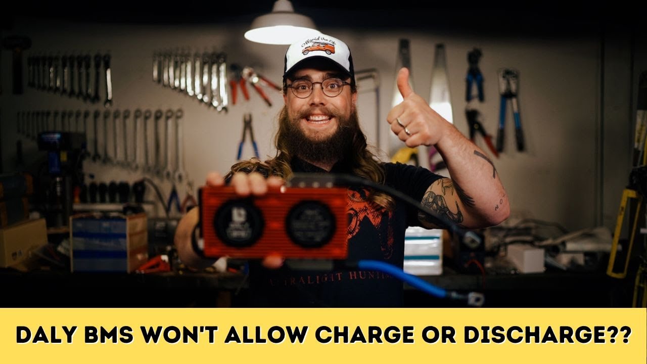 Daly BMS Won't Allow Charge OR Discharge?? [How we resolved this]