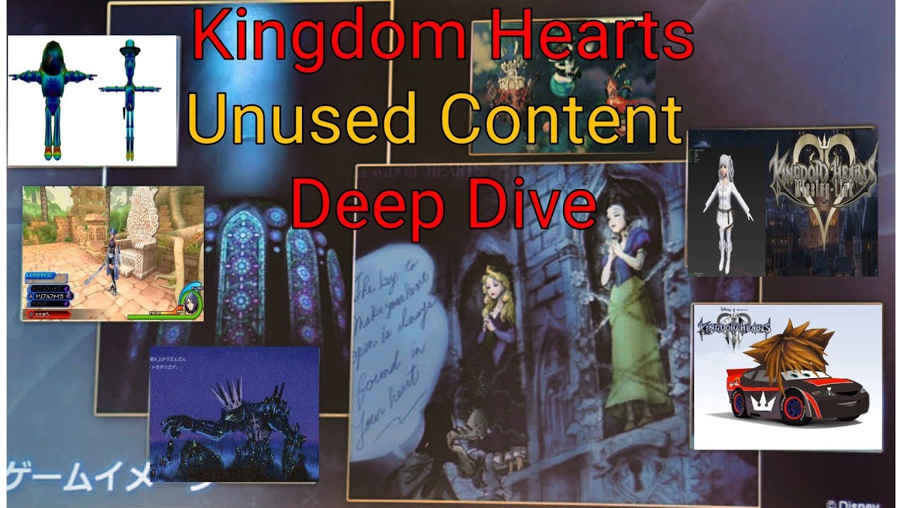 Kingdom Hearts Series - Unused Content Deepdive