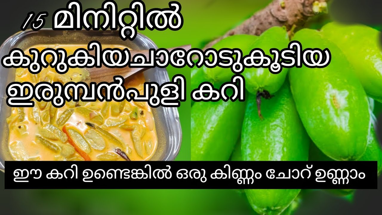 ഇരുമ്പൻ പുളി ഉണ്ടെങ്കിൽ വെറുതെ കളയല്ലേ ഇതു പോലെ ഒരു കറി ഉണ്ടാക്കൂ |||ഇരുമ്പൻ പുളി മപ്പാസ്|||