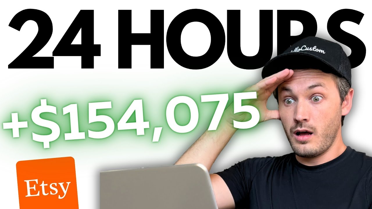 From $0-$150,000 in 24 Hours (Etsy POD)