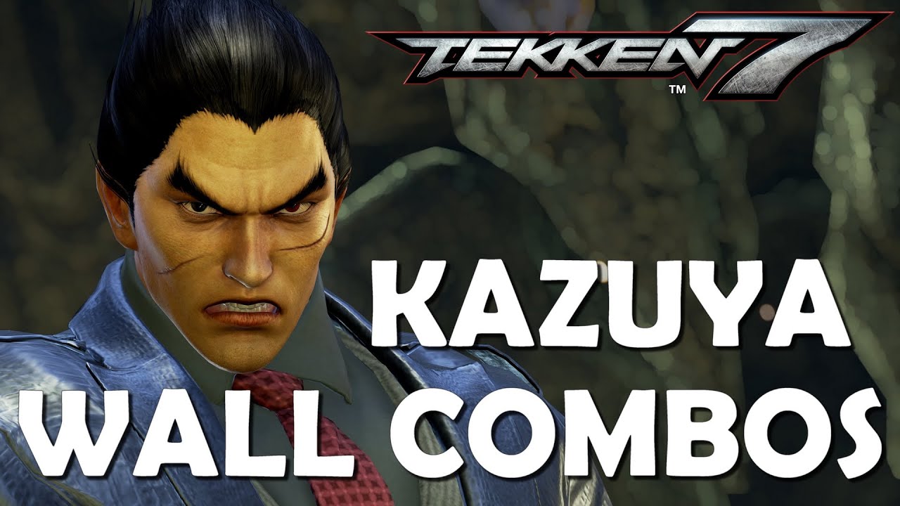 Tekken 7 Season 3 - Kazuya wall combos (w/ balcony, wall and floor breaks)