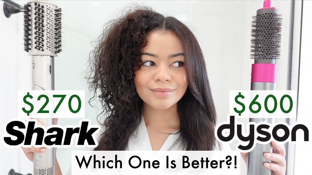 SHARK FLEXSTYLE против DYSON AIRWRAP НА КУДРЯВЫХ ВОЛОСАХ — ПЕРЕПРОБОВАЛА ВСЕ НАСАДКИ!