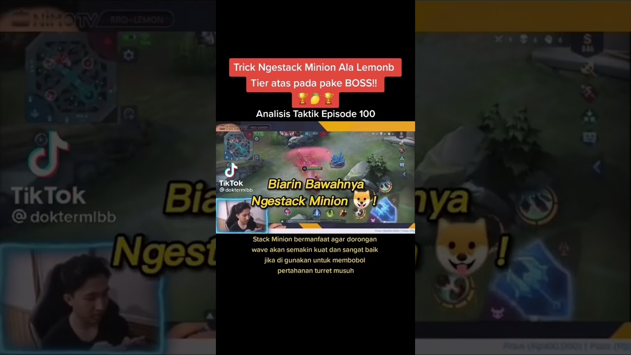 Moment RRQ lemon marah .. saat di atur oleh kawannya