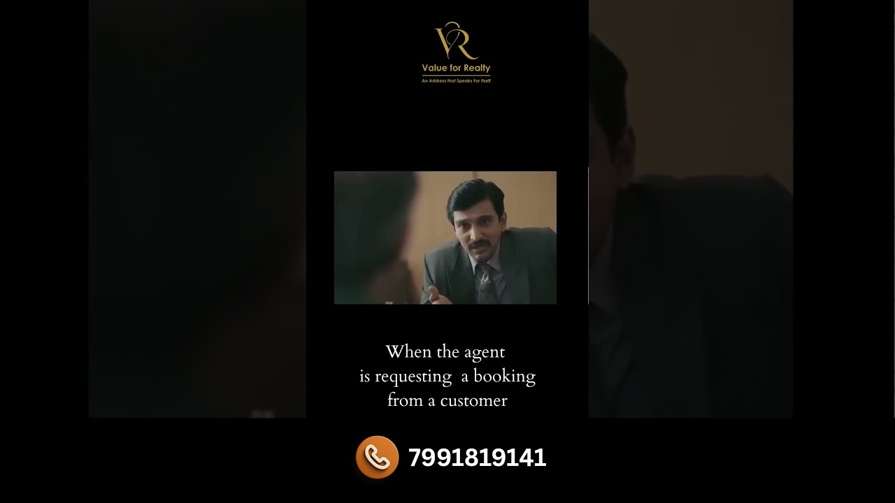 Every agent after explaining :‘Sir booking kar do… warna project bhi chala jayega aur main bhi.’