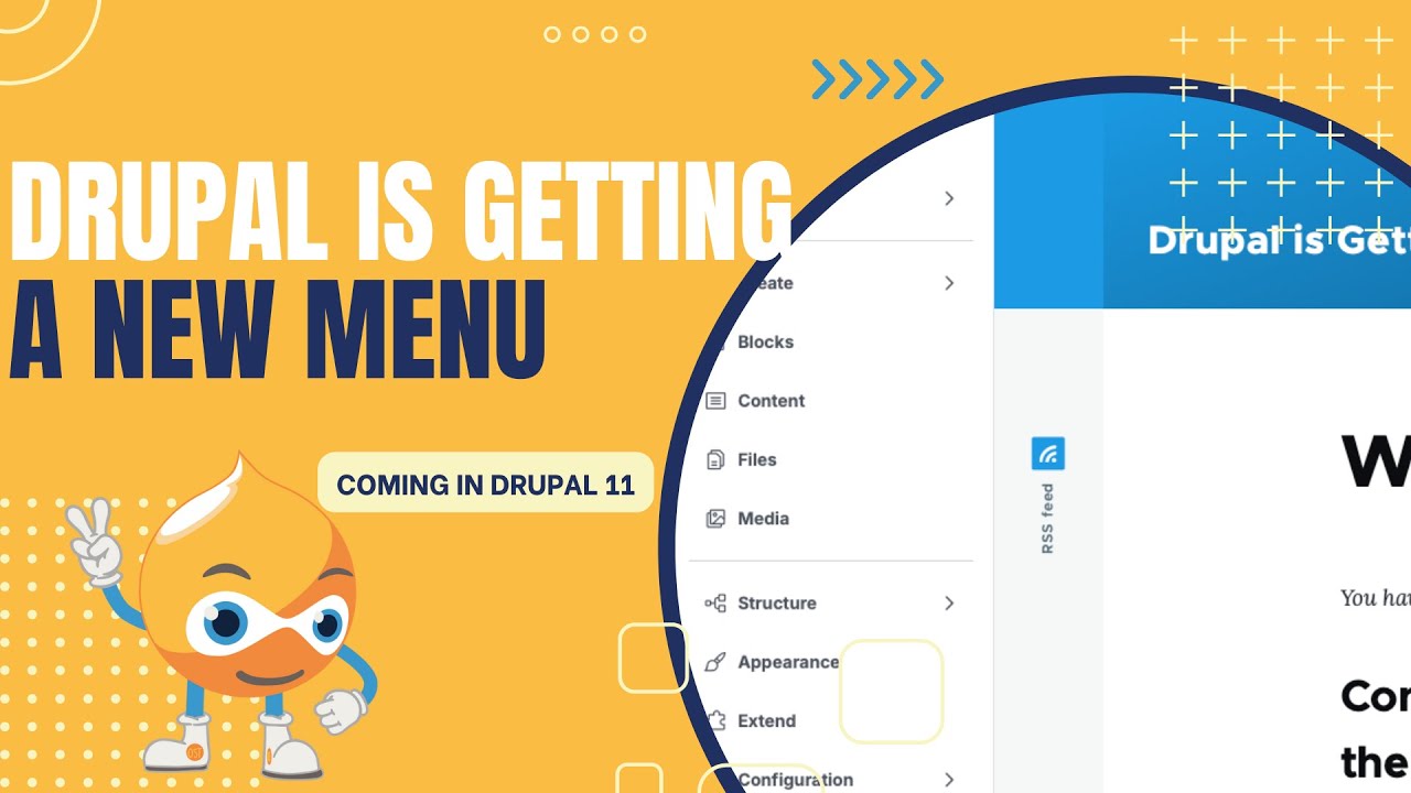 Drupal is Getting a New Menu