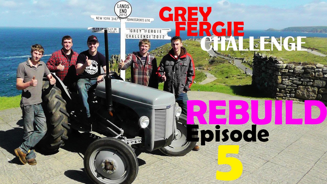 Grey Fergie Challenge - Tractor Rebuild - Episode 5 - The Engine