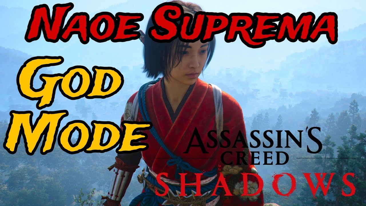 Assassin's Creed Shadows - (Naoe God Mode) A Build Mais OP pra Naoe (Vídeo Atualizado)