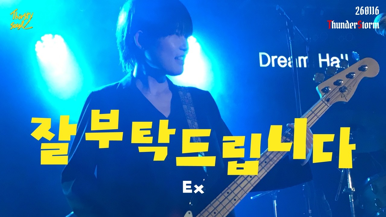 [260116 정기공연 Thunder Storm] 잘 부탁드립니다 - Ex (Covered by Thirsty Soul 29)
