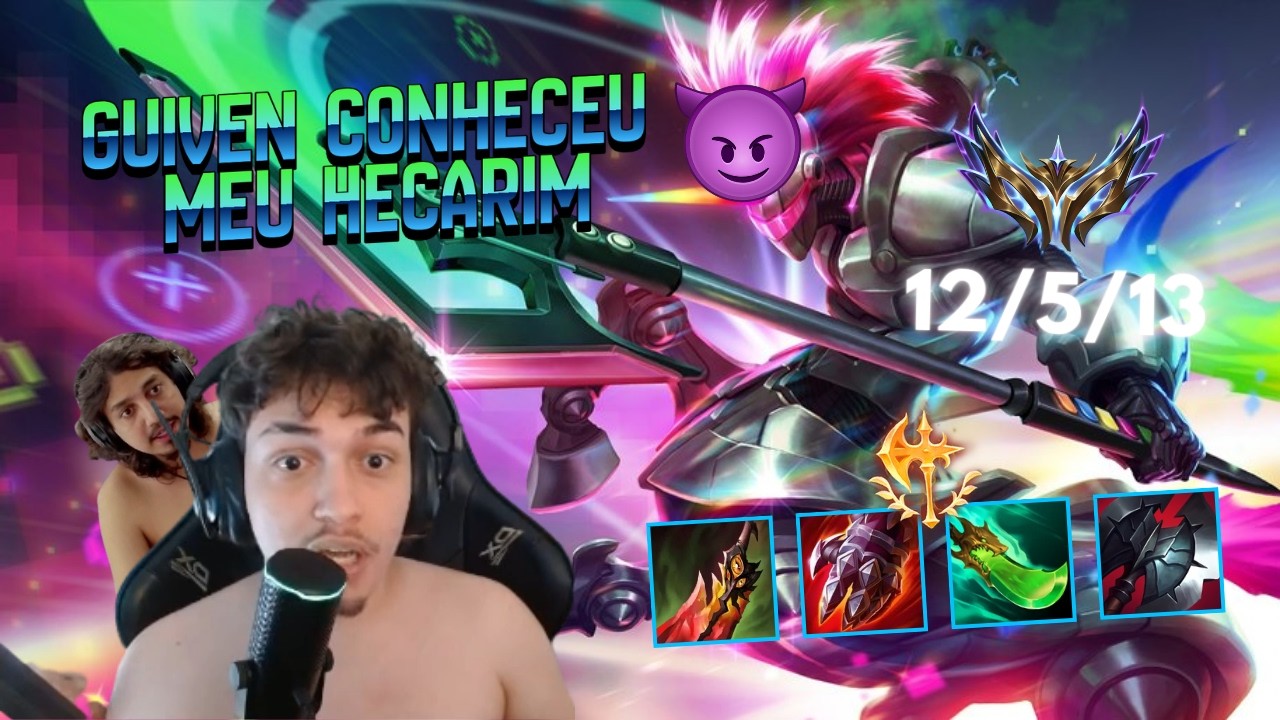 HECARIM INSANO CONTRA GUIVEN E KENNZY 😈 ft. @guaxilol1