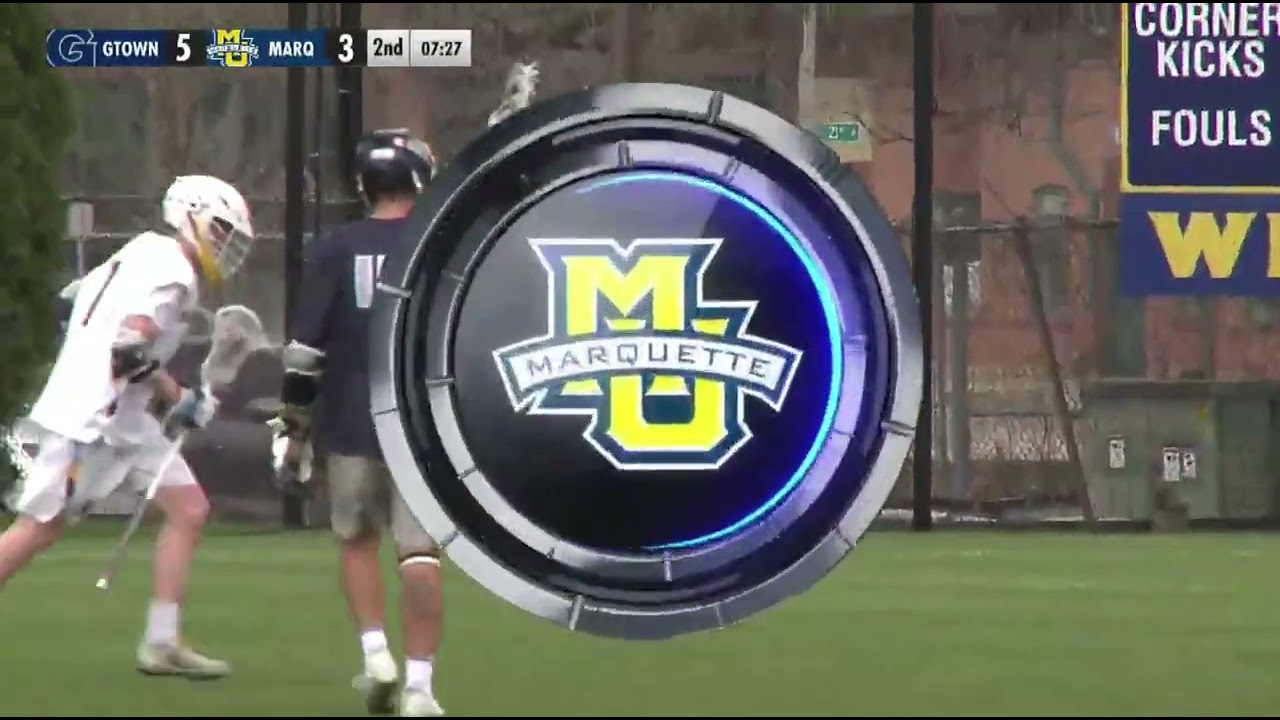 #10 Georgetown @ Marquette - 4.10.21 Full College Lacrosse Highlights