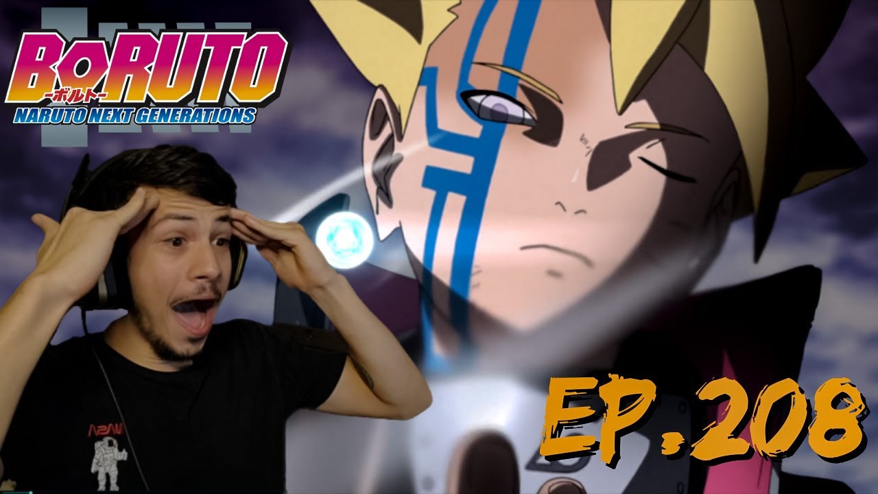Borushiki Destroyed Boro!! || Momoshiki's Resengan! || Boruto Episode 208 Reaction