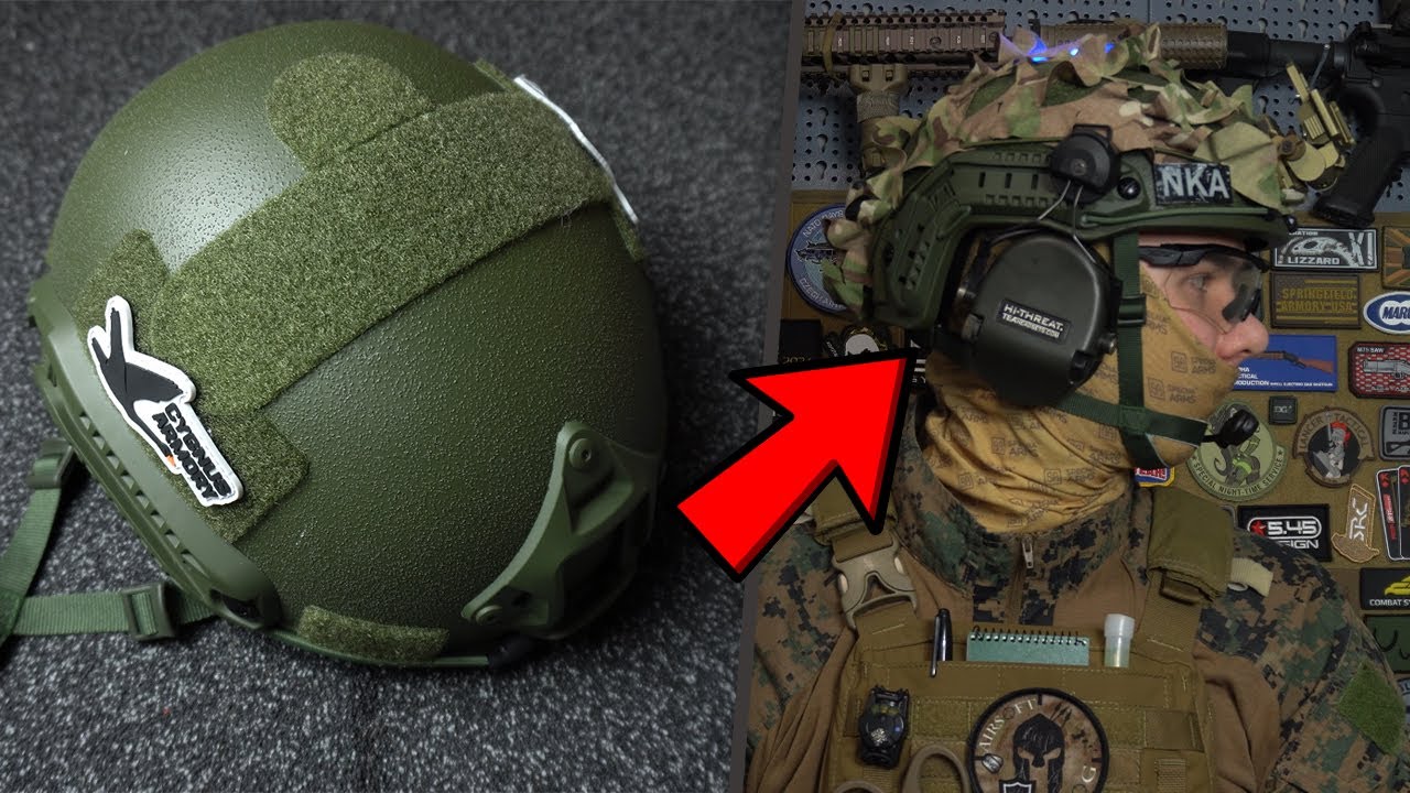 NEJLEPŠÍ AIRSOFT HELMA?! | Cygnus Armory Premium FAST Helmet XP | Airsoft CZ/SK