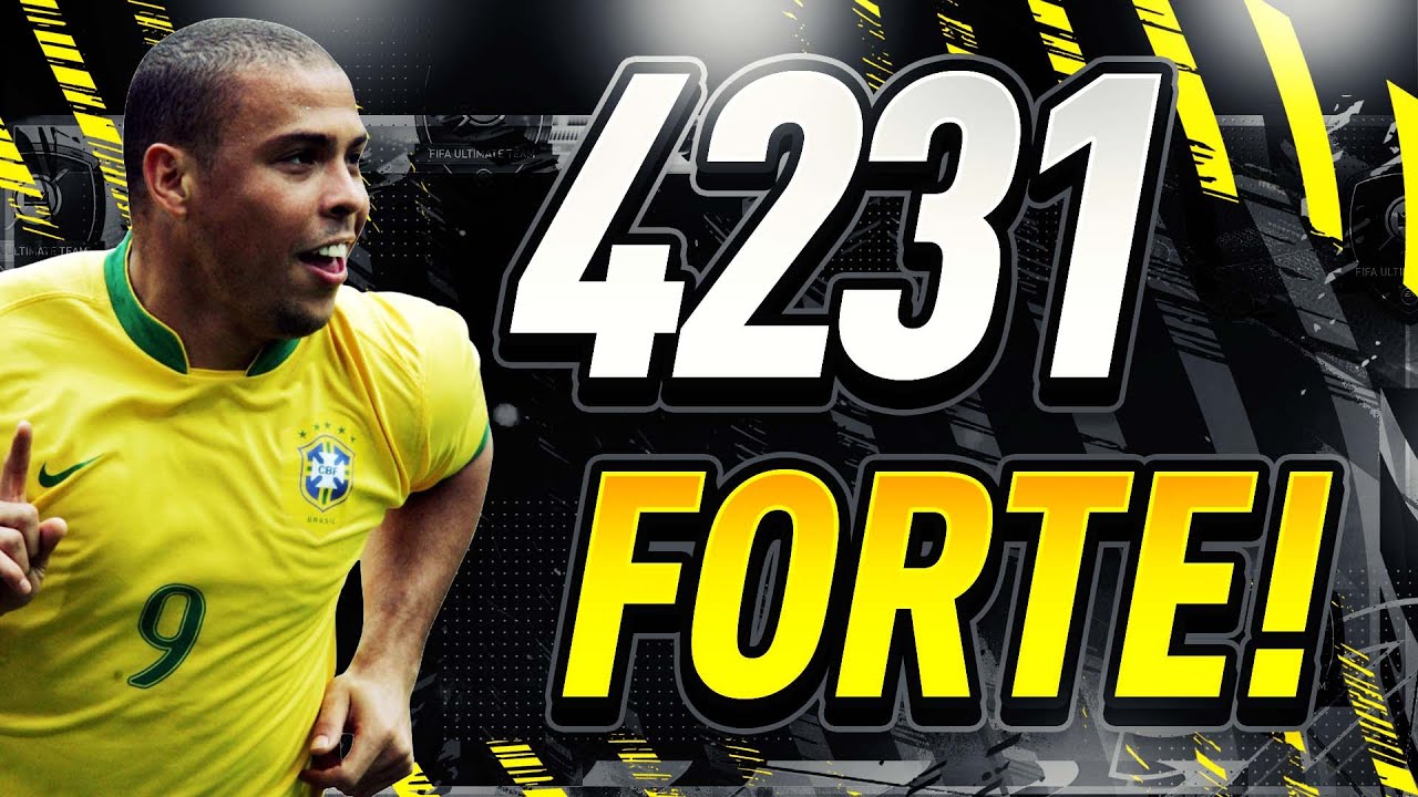 TÁTICA 4231 FORTE E DIFERENTE DE TODAS AS OUTRAS DO ULTIMATE TEAM!