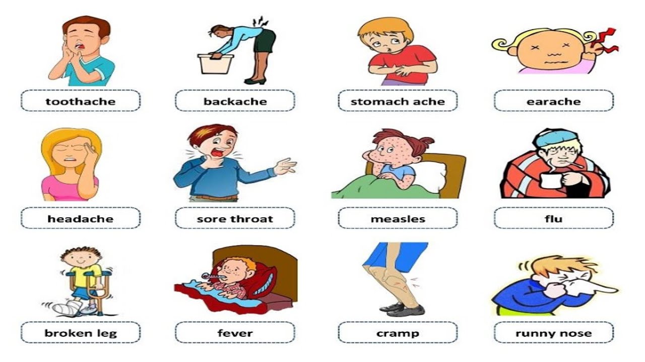 17.5 Từ vựng tiếng Anh về Bệnh tật - Từ vựng tiếng Anh về chủ đề Sức khoẻ