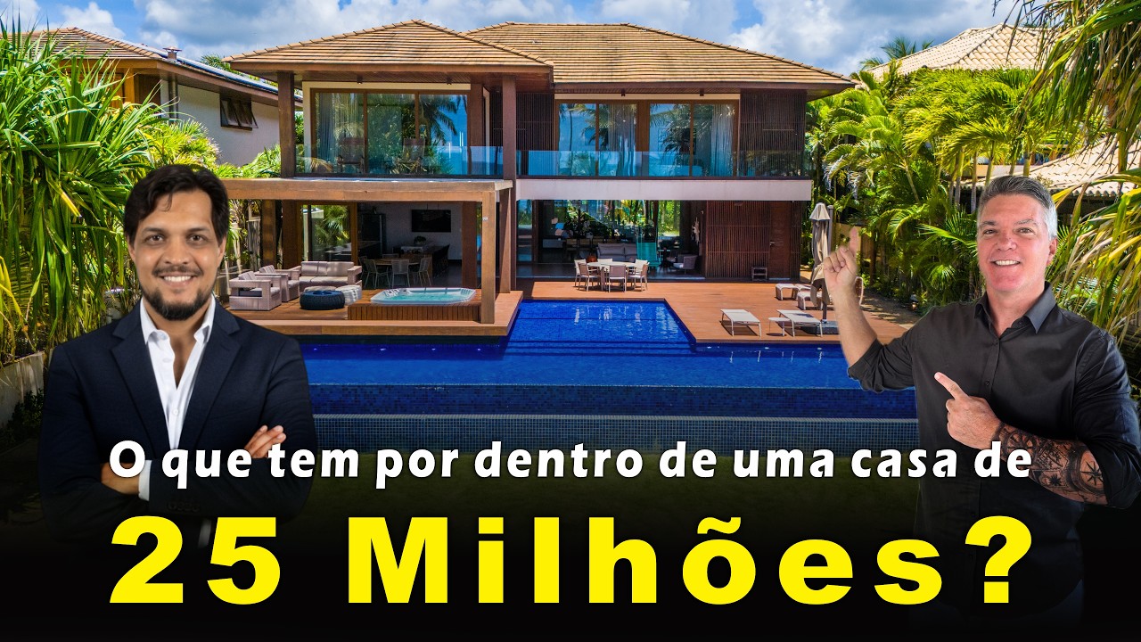 Nunca vi uma casa assim! Você compraria uma casa de 25 Milhões?