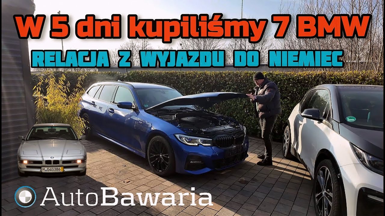 W 5 dni kupiliśmy 7 BMW, czyli relacja z wyjazdu do Niemiec #autobawariapulawy