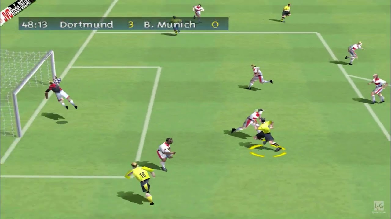 FIFA 2000 - PS1 Gameplay (4K60fps)