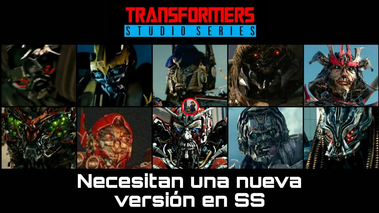 Diseños que necesitan una nueva versión en Transformers Studio Series 